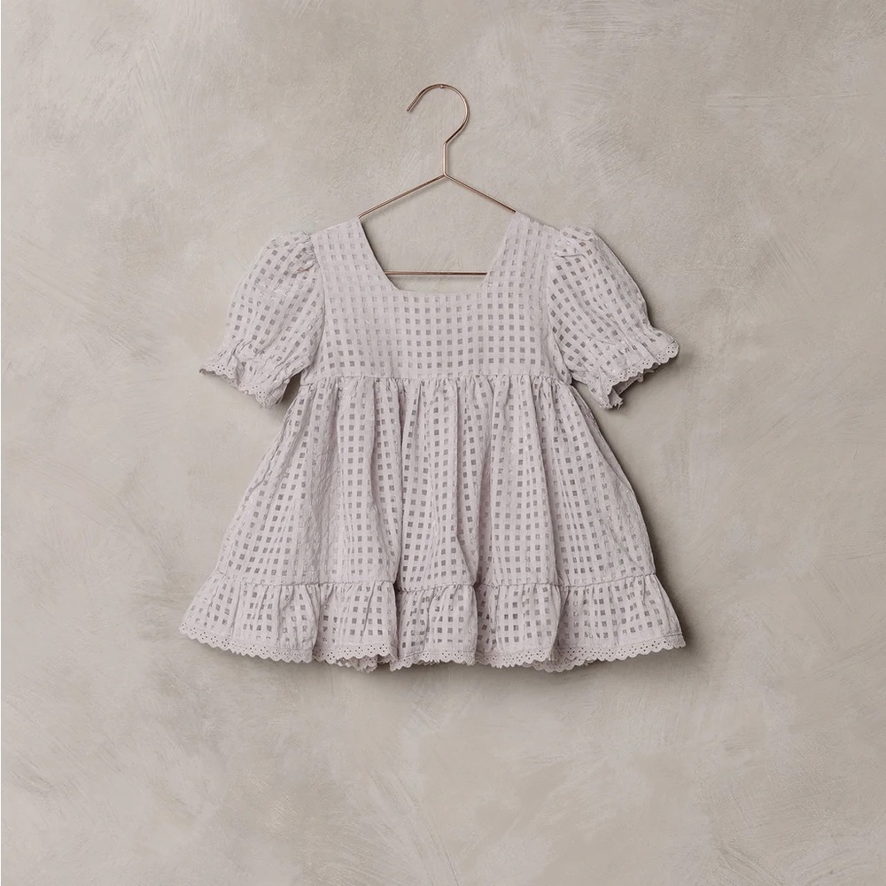 Noralee Dress Gingham Cloud
